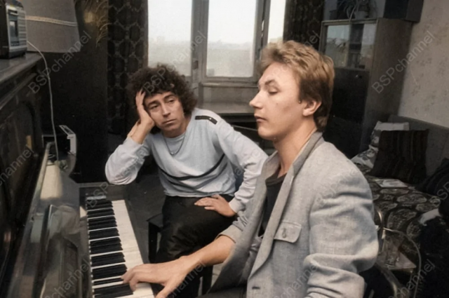 Валерий Леонтьев и Игорь Николаев, 1985 год.