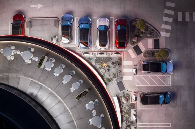 В Лос-Анджелесе открылся Tesla Diner от Илона Маска