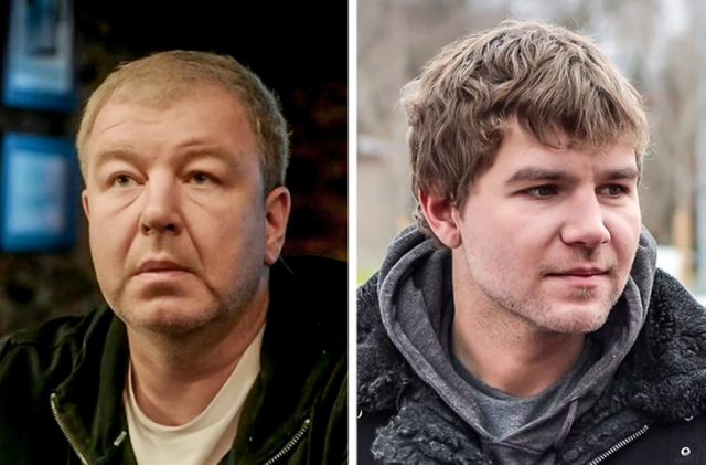 Александр Робак и его сын, Арсений Робак