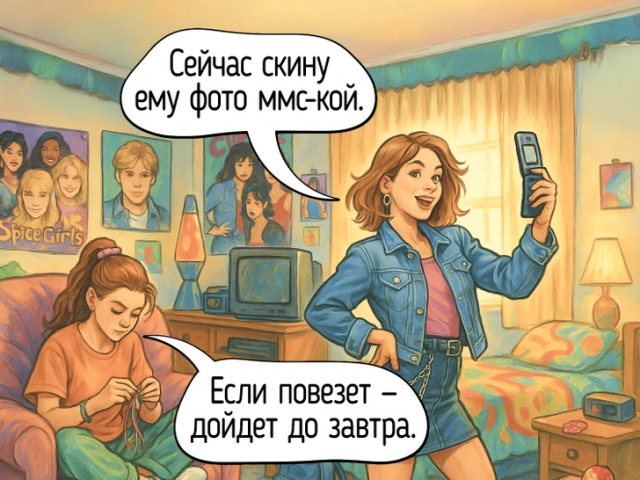 Отправить фото с телефона означало ждать, пока оно «дойдет»