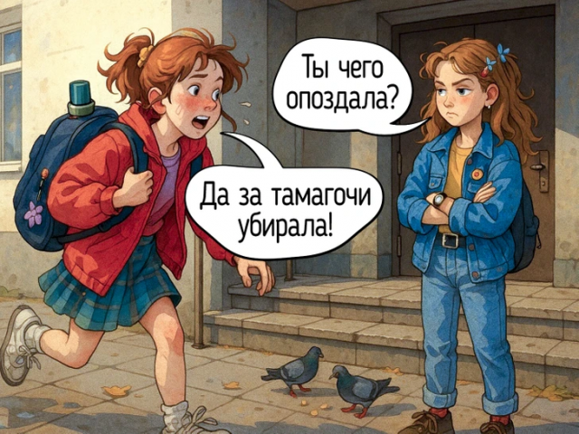 Благополучие цифрового питомца было важнее множества других дел, включая расписание уроков