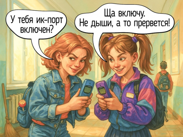 Передача файла с одного телефона на другой требовала полной неподвижности