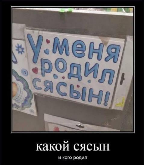 Демотиваторы - 29.08.2025