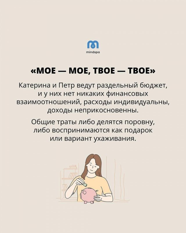 Типы совместных бюджетов