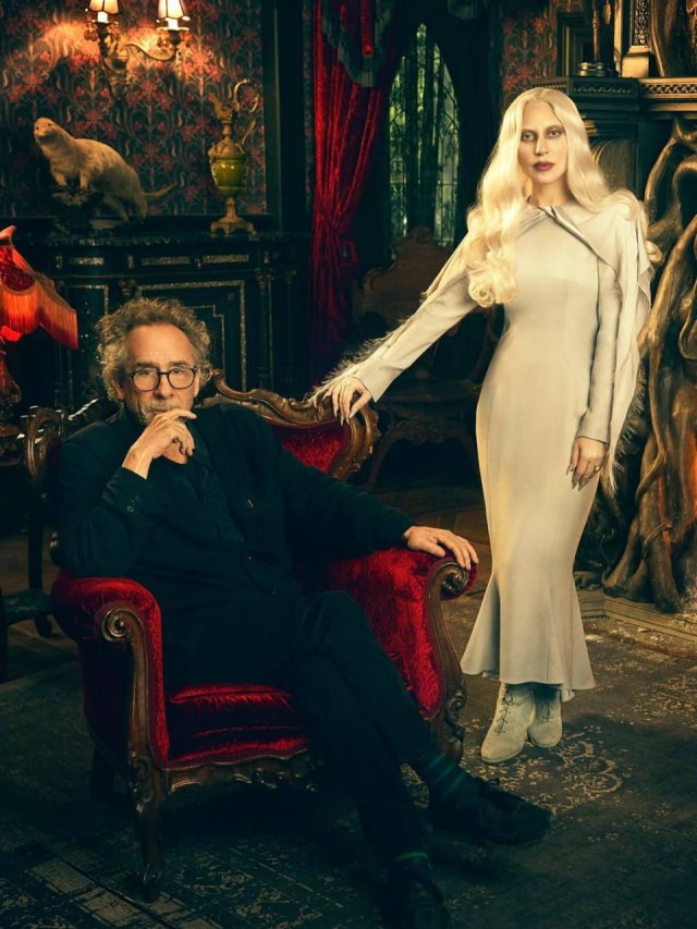 Тим Бертон снял для Леди Гаги клип к сериалу "Уэнсдэй" Тим Бертон снял для Леди Гаги клип к сериалу "Уэнсдэй"