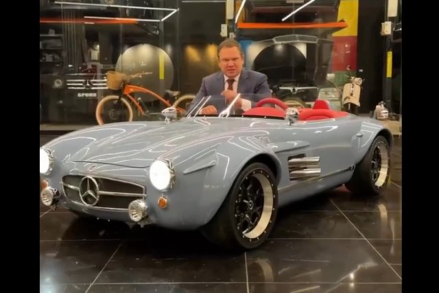 Детский Mercedes 300 SL Mini за 4 млн рублей