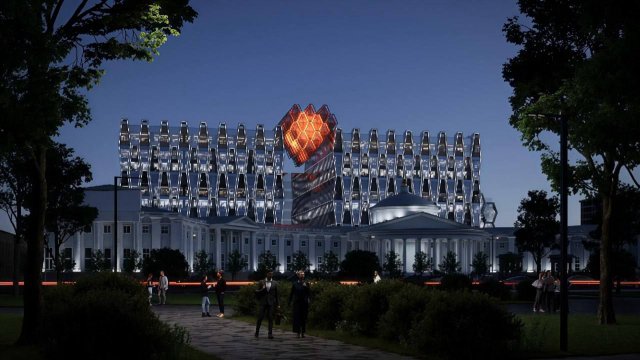 Проект нового здания института Склифосовского