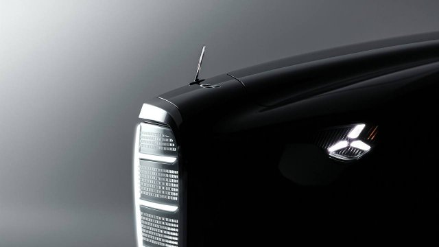 Новый концепт Vision Iconic от Mercedes - его сравнивают с автомобилем Бэтмена