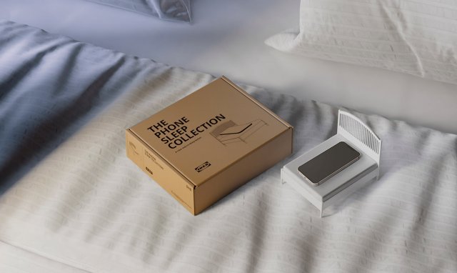 IKEA выпустила мини-кроватки для смартфонов, чтобы гаджеты тоже отдыхали по ночам