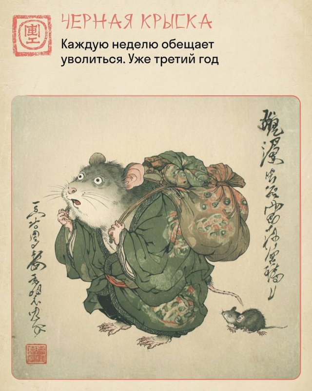 &quot;Крысиный коллектив&quot; в китайском стиле