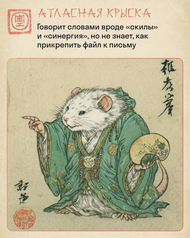 &quot;Крысиный коллектив&quot; в китайском стиле