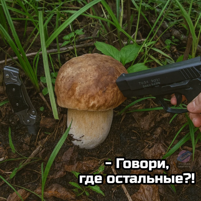 Немного грибного юмора Немного грибного юмора