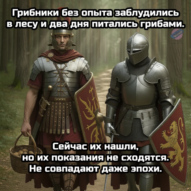 Немного грибного юмора