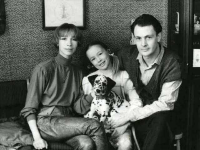 Марина Левтова, Юрий Мороз и их дочь Дарья