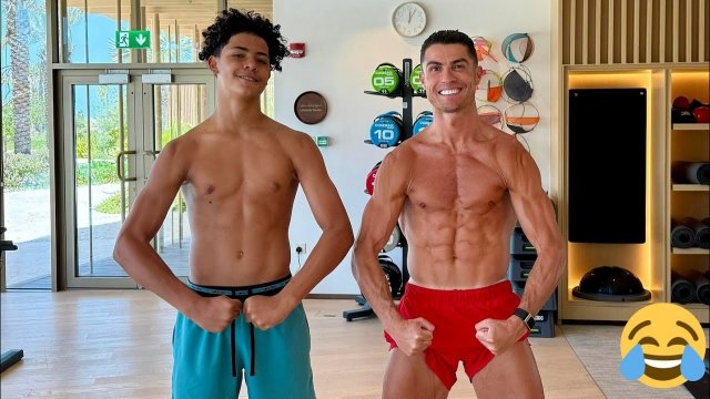 Сын Криштиану забил свой первый гол в составе сборной Португалии