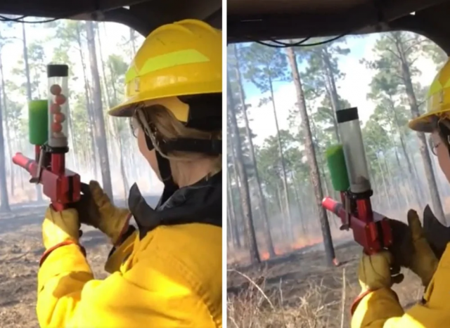 Устройство, имитирующее пожары в обучающих целях Устройство, имитирующее пожары в обучающих целях