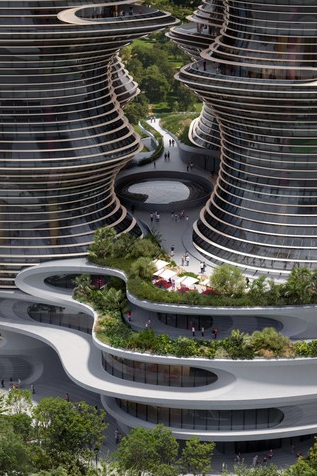 Небоскреб Yidan center в Шэньчжэне