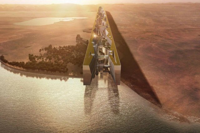 Проект города-небоскреба The Line в Саудовской Аравии застопорился