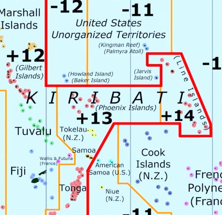 Кирибати - странная страна