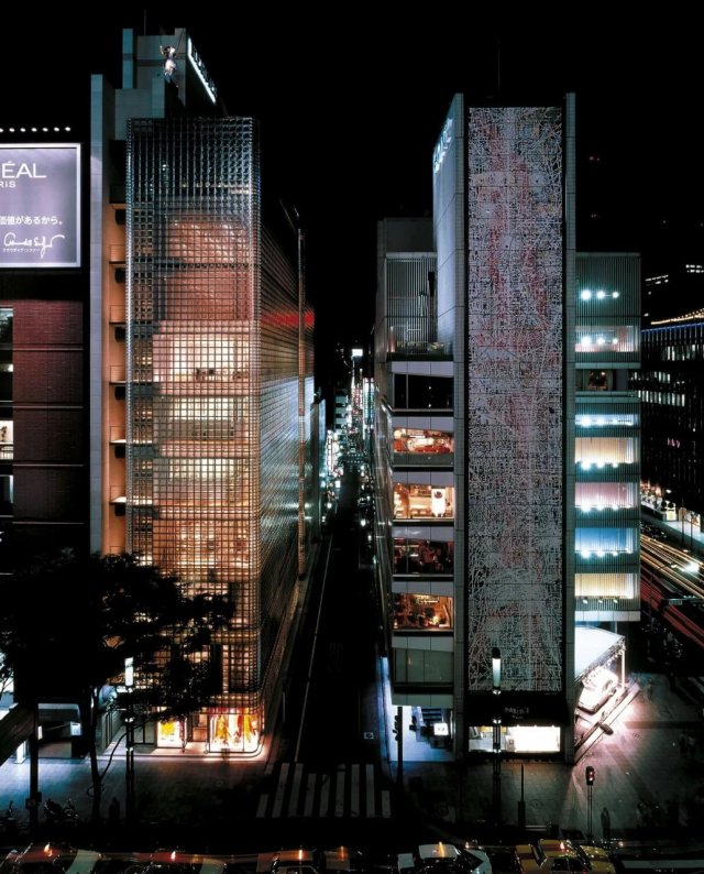 Азиатская штаб-квартира Hermès — шедевр всего архитектурного многообразия района Гиндза