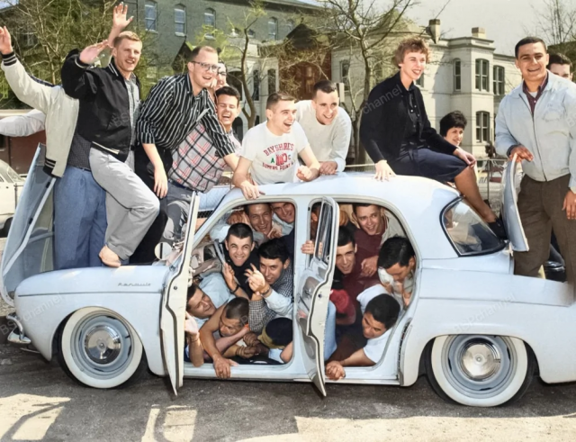 Посвящение в студенты. Вашингтон, округ Колумбия, 1959 год.