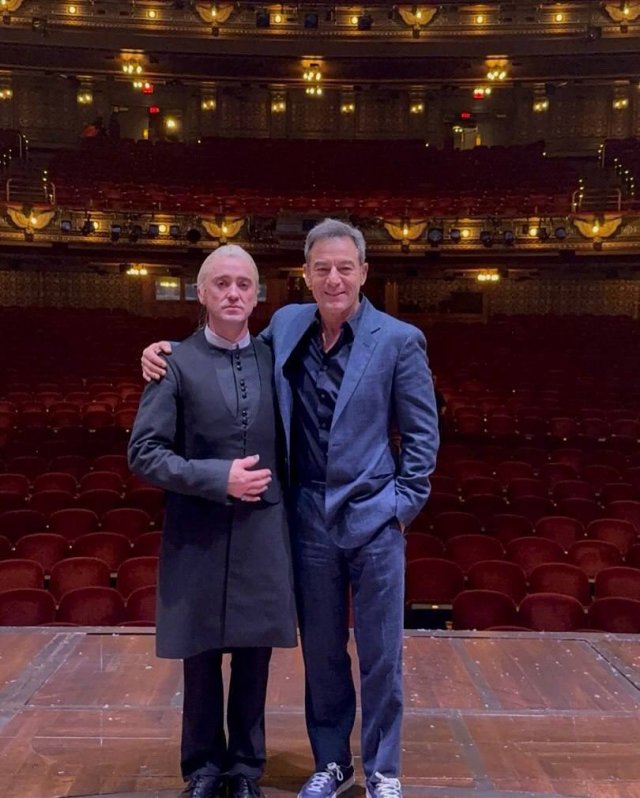 Том Фелтон снова сыграл Драко Малфоя на Бродвеев