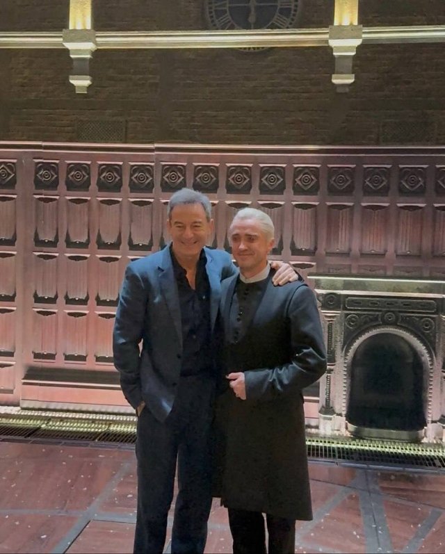 Том Фелтон снова сыграл Драко Малфоя на Бродвеев