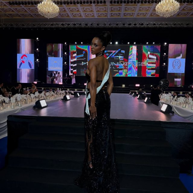 &quot;Мисс Ямайка&quot; Габриель Генри упала на конкурсе «Мисс Вселенная 2025»
