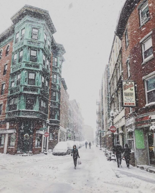 Потрясающие снимки зимнего Бостона.