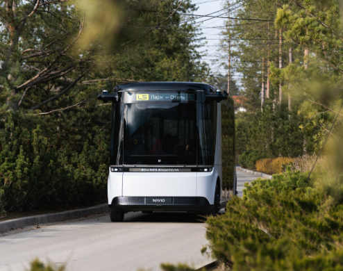 Концепт беспилотного автобуса Концепт беспилотного автобуса