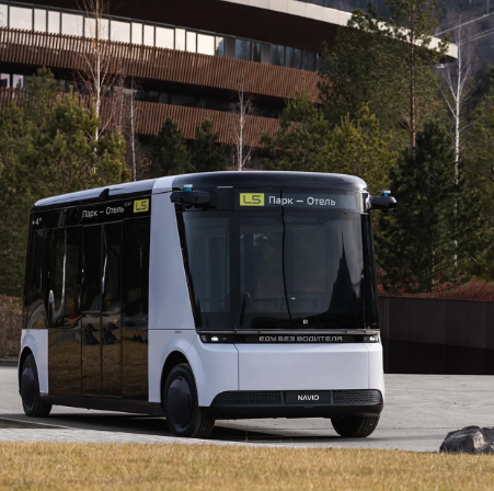 Концепт беспилотного автобуса