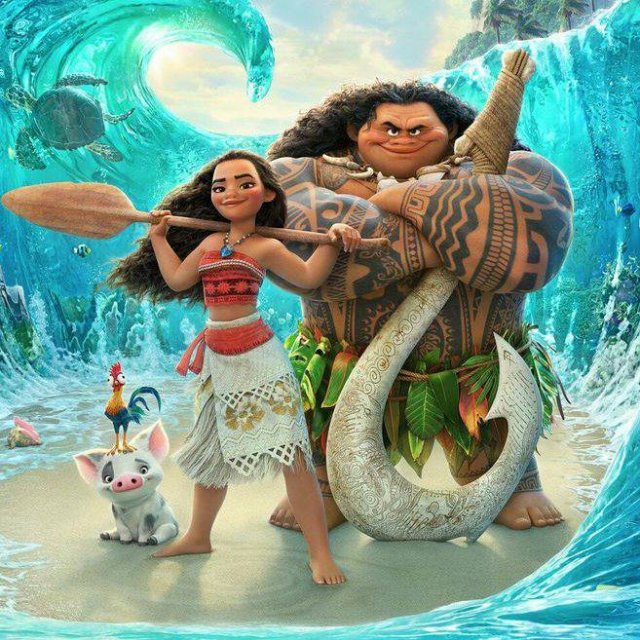 В сети сравнили киноадаптацию &quot;Моаны&quot; с оригинальным мультфильмом 2016 года