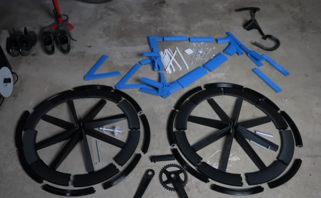 Напечатал дорогой велосипед на 3D принтере