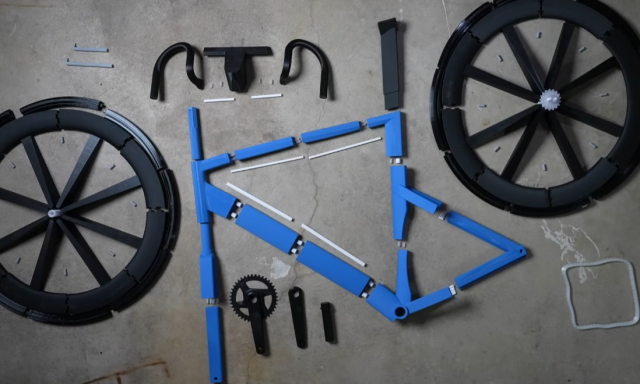 Напечатал дорогой велосипед на 3D принтере