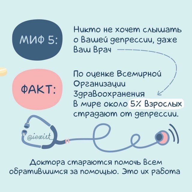 Мифы о депрессии