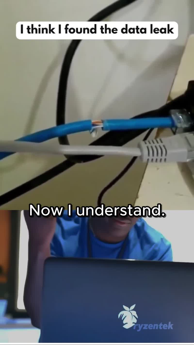 Именно так выглядит «утечка данных»