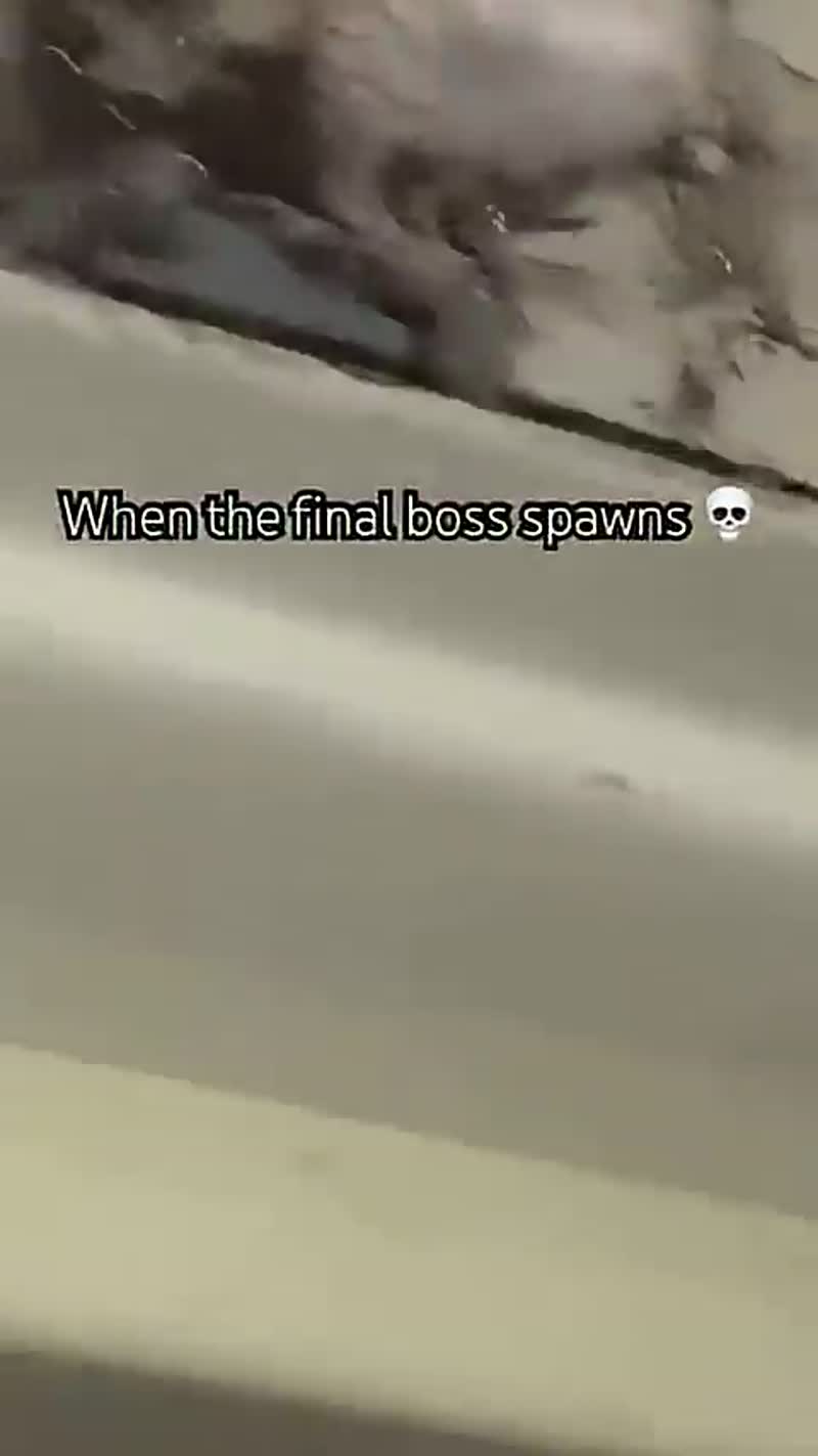 Как появляется финальный босс.
