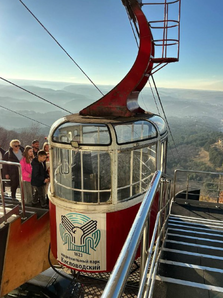 Канатная дорога в Кисловодске