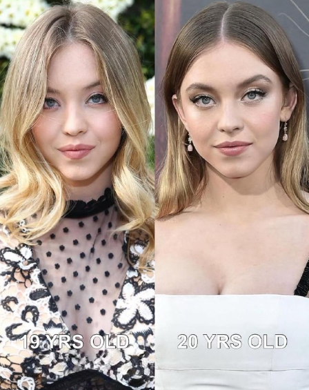 Как менялась актриса Сидни Суини.