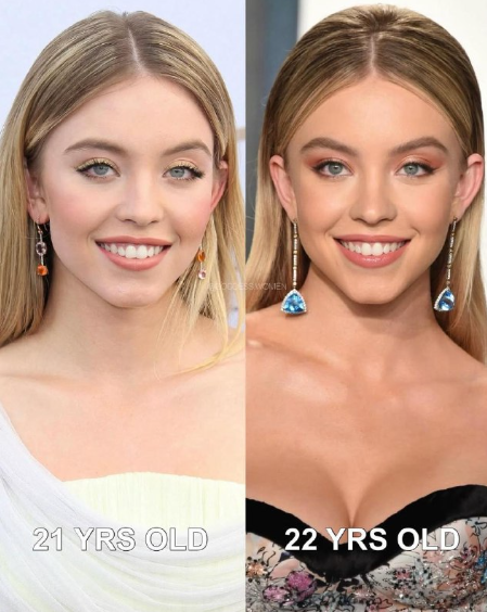 Как менялась актриса Сидни Суини.