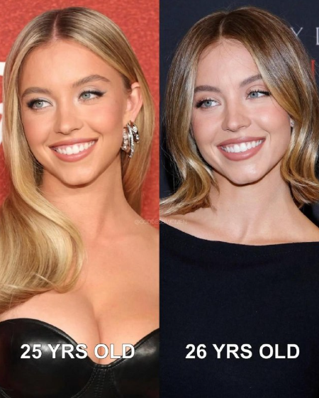 Как менялась актриса Сидни Суини.