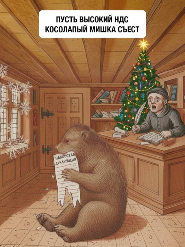 В Сети появились средневековые открытки с самыми нужными новогодними пожеланиями