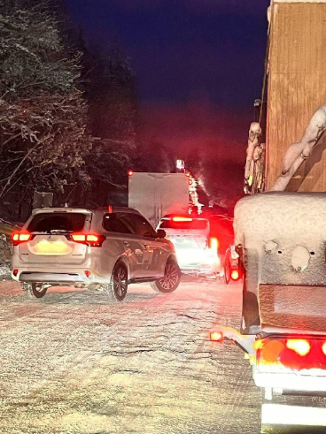 Гигантская пробка длиной 100 км