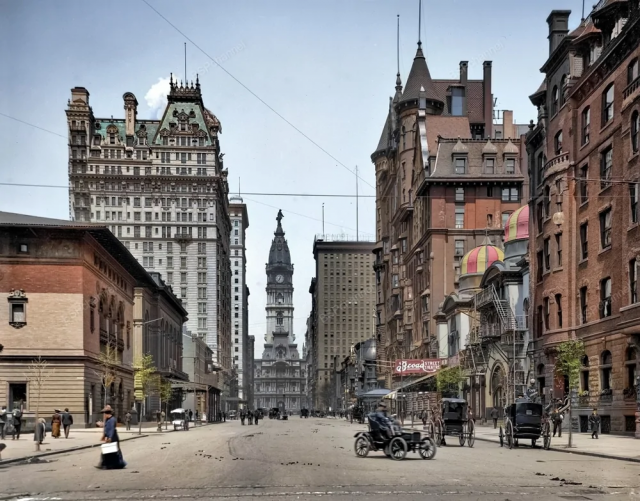 Филадельфия, около 1905 года.