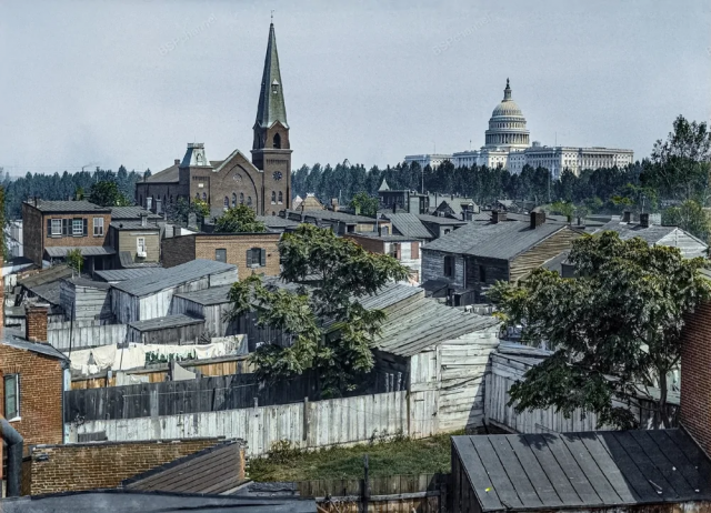 Вашингтон, округ Колумбия, около 1901 года.
