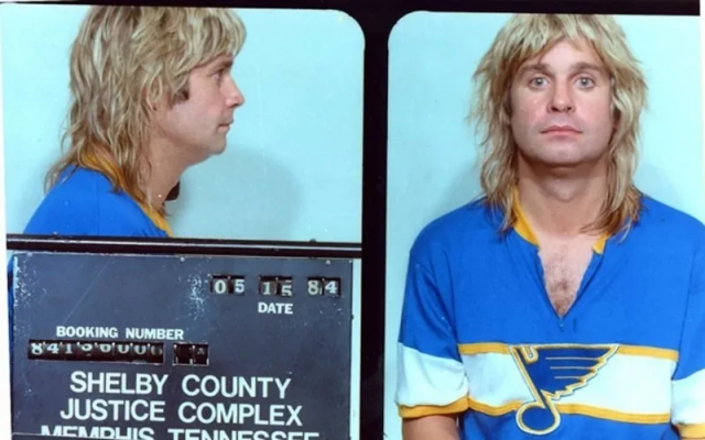 Оззи Осборн. Пьянство в общественном месте