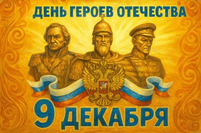 открытки на день героев отечества и россии