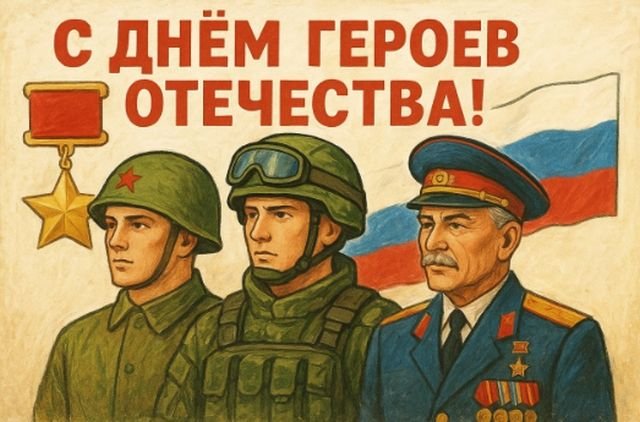 поздравления на день героев отечества и россии