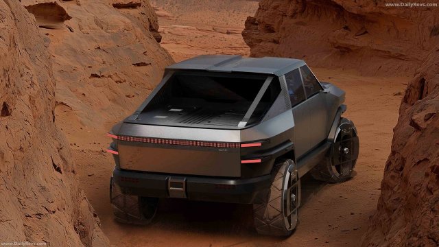 Gac Pickup 01 - хорошая копия Cybertruck