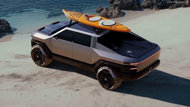 Gac Pickup 01 - хорошая копия Cybertruck